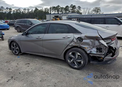 2023 Hyundai Elantra Limited from USA, damaged, VIN KMHLN4AJXPU086557